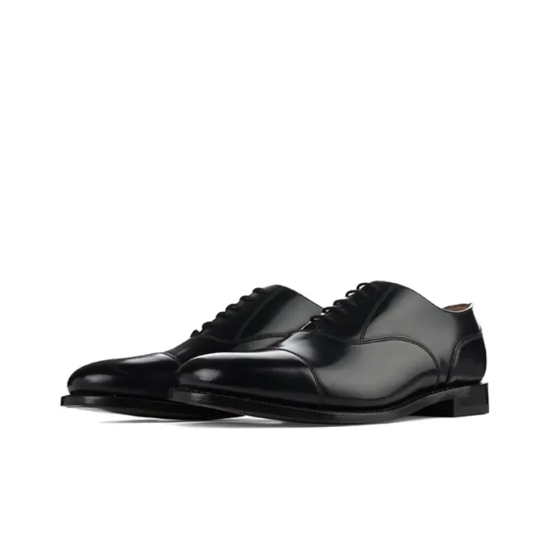 LOAKE Dress Shoes Men Low Top Black/Dark Brown-1