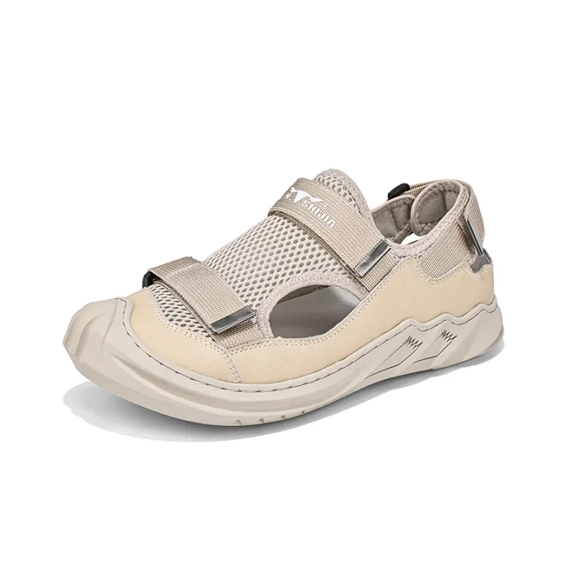G.N.SHIJIA Casual Shoes Men Low Top Black/Beige-6