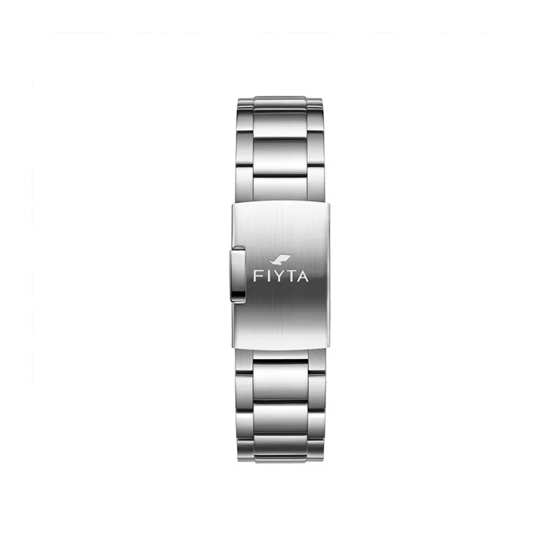 Fiyta Ocean Express Automatic Mechanical Movement Stainless Steel Strap Watch Men's Watches Green Dial-1