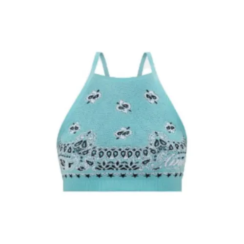 AMIRI Crop Tops Women's Sky Blue