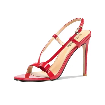 Lily Wei Qionghua High Heels 10cm Women's Red
