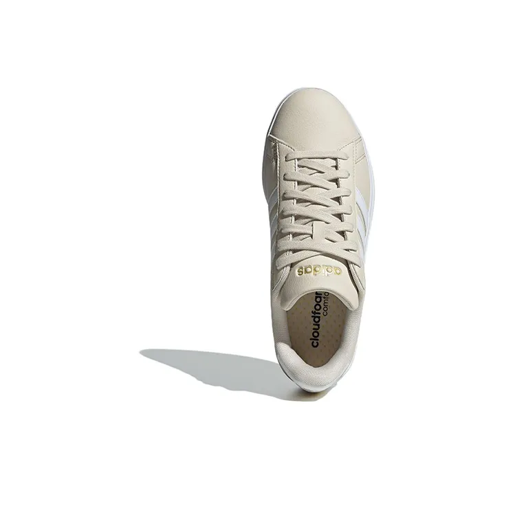 Adidas Grand Court 2.0 Sneakers 'Beige White' Women's-4
