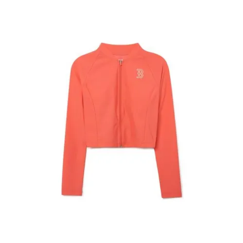 MLB Cropped Coats Women's Orange