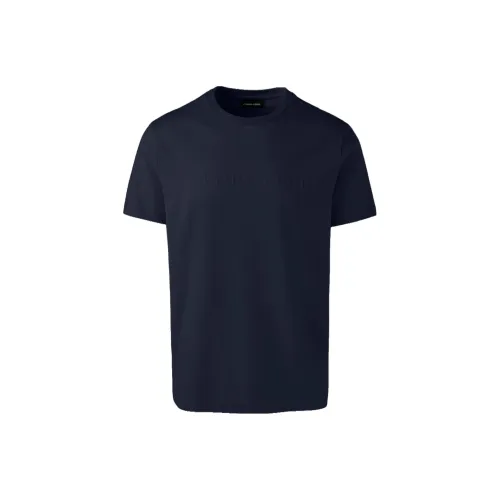 Canada Goose T-Shirts Men Blue