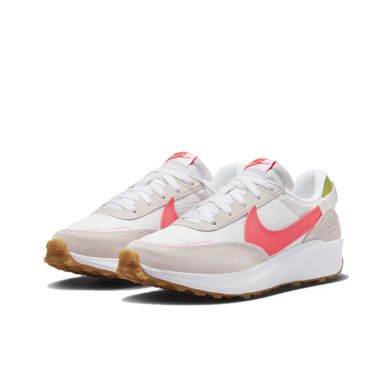 Nike Waffle Debut 'White Bright Cactus' Women's-2