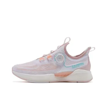 QIAODAN Bundle The Heart Anti-Slip And Wear-Resistant Breathable Low-Top Running Shoes Women's Cloud Pink