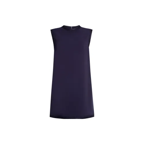 GUCCI Sleeveless Dresses Women's Blue