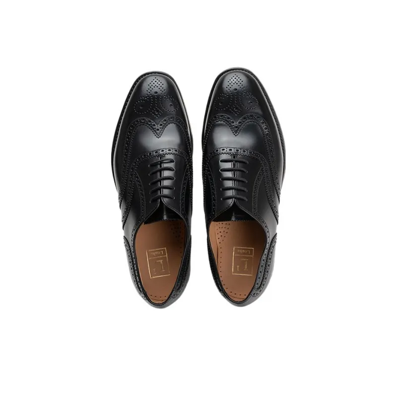 LOAKE Dress Shoes Men Low Top Black-2