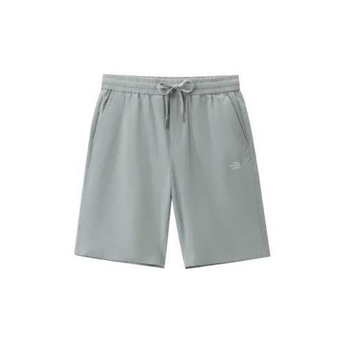 HLA Casual Shorts Men Light Green 58