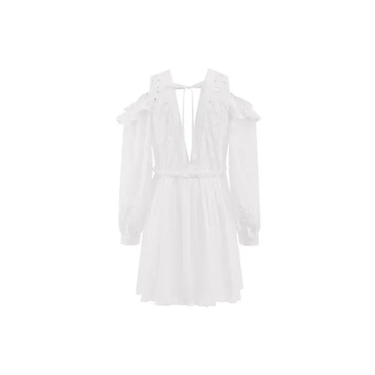 IRO NIGHT Long-Sleeved Dresses Women's White-1