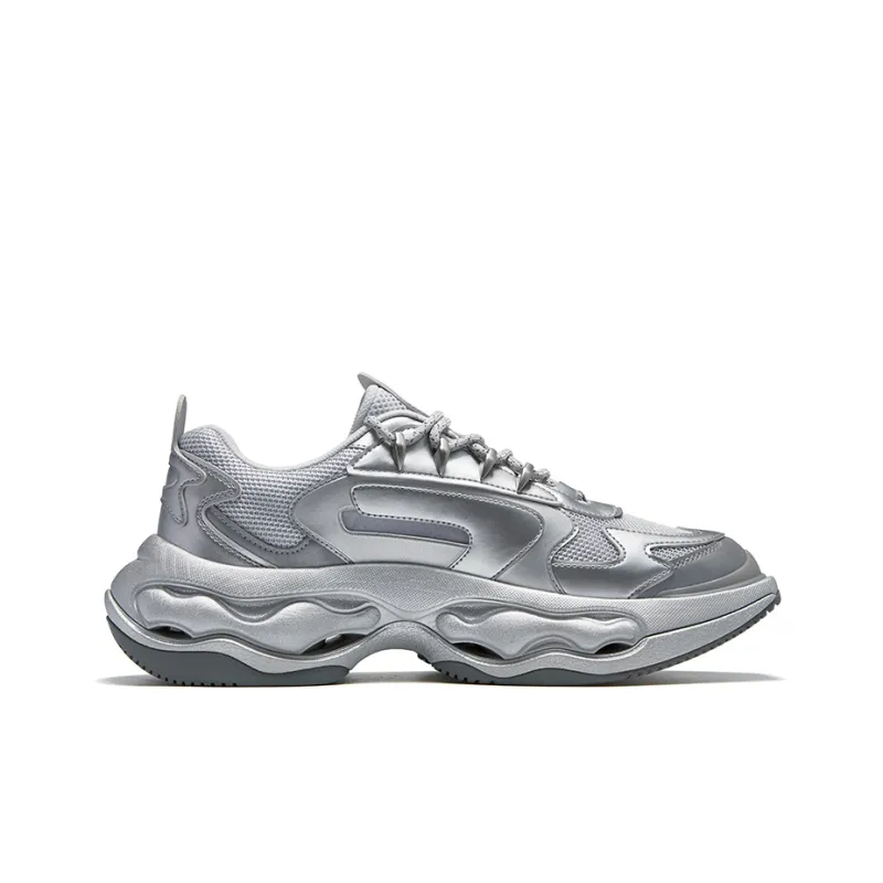 FILA FUSION Vintage Daddy Shoes 'Silver'-2