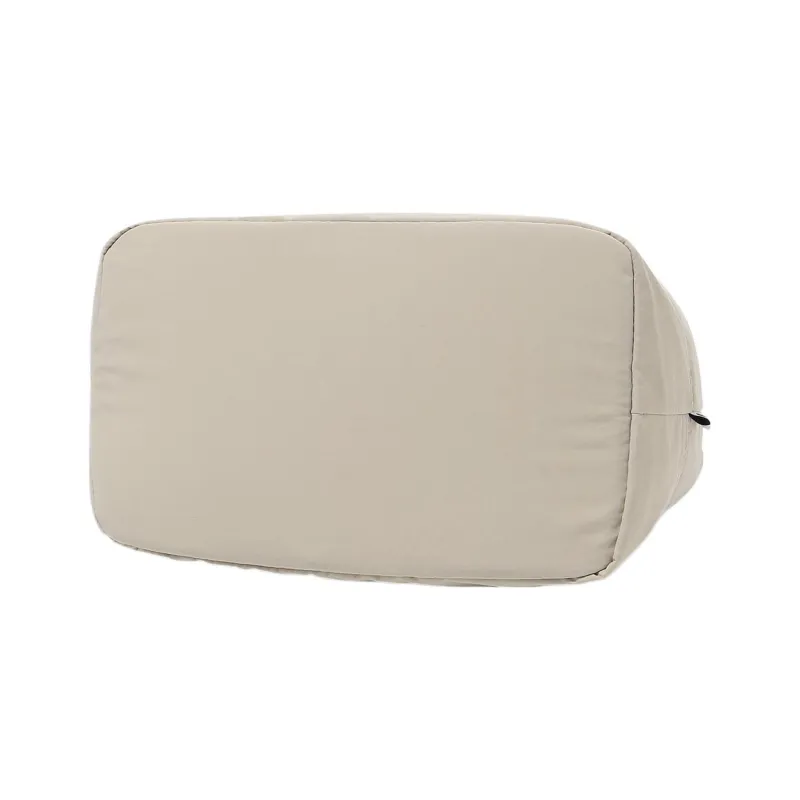 FILA Nylon Bucket Bag Handbag Shoulder Bag Crossbody Bag Regular Women's Light Gray-2