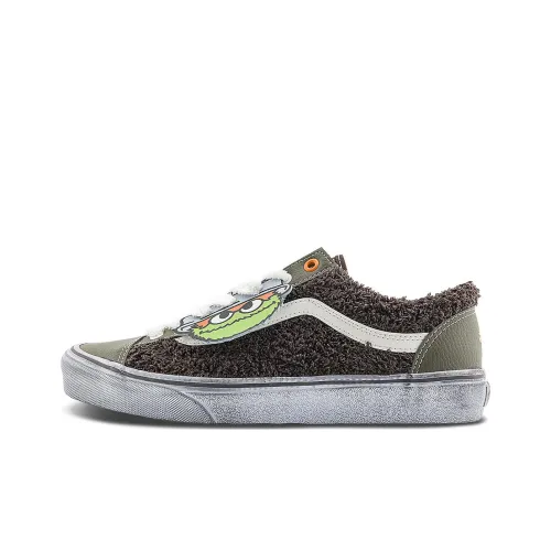 Vans X Sesame Street Style 36 
Brown Olive Green
