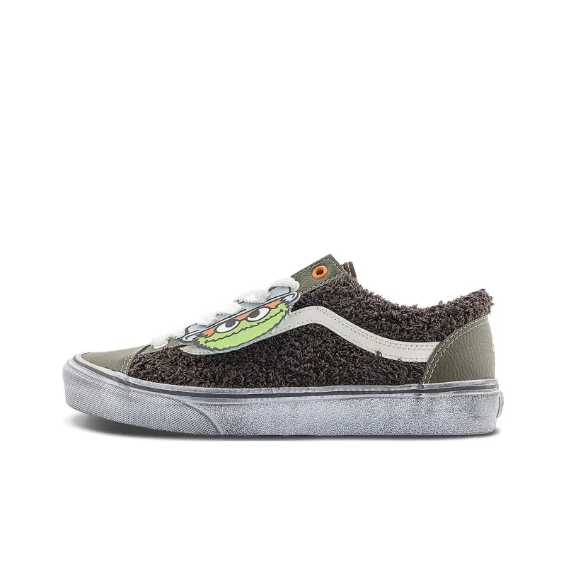 Vans X Sesame Street Style 36 'Brown Olive Green'-0