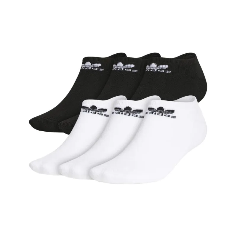 Adidas Originals Trefoil No Show Socks 6 Pairs-0