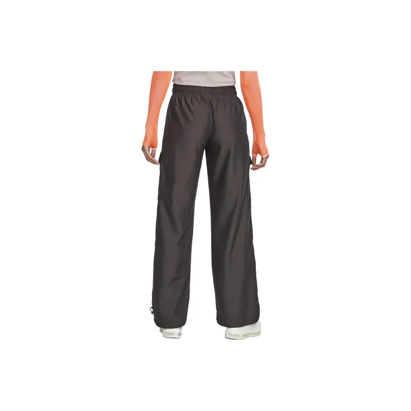 Nike Knitted Sweatpants Women's Velour Brown-1