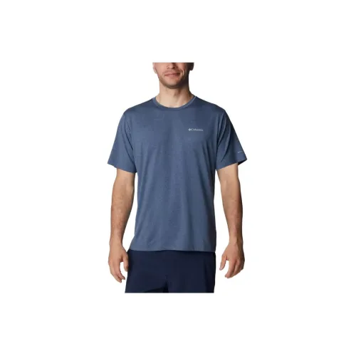 Columbia Tech T-Shirts Men Blue