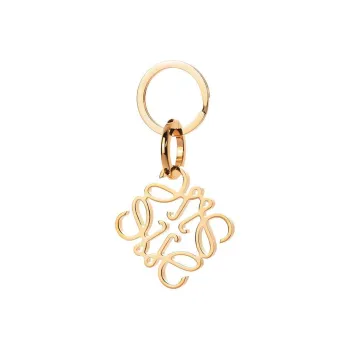 LOEWE Logo Charm Keychain
