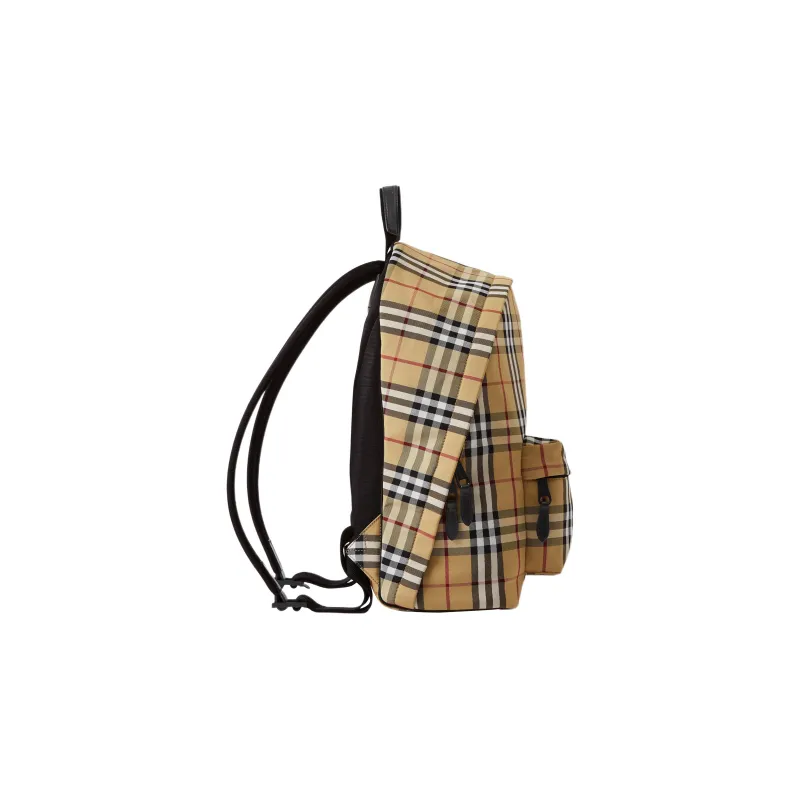 Burberry Check Backpack Archive Beige-1