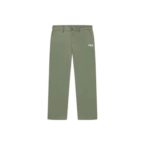 FILA Casual Pants Men Military Green