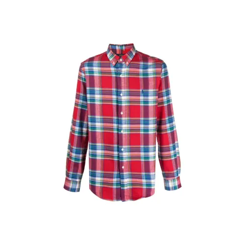 Polo Ralph Lauren Shirts Men Red