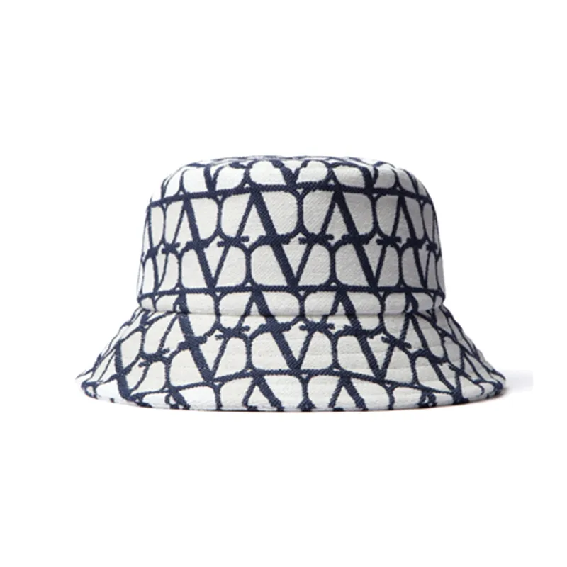 Valentino Bucket Hats Women's Blue/White-0