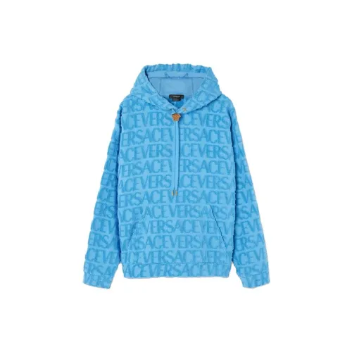 VERSACE Sweatshirts Men Blue