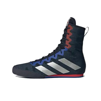 Adidas Box Hog 4 Legend Ink Silver Metallic Grey Two