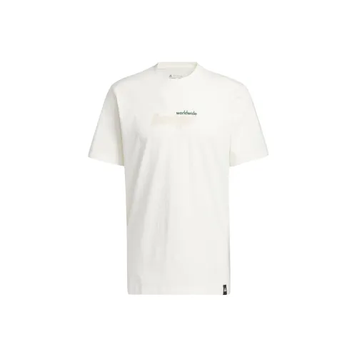 Adidas Rldwide T-Shirts Men Jade White