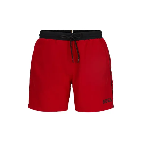 HUGO BOSS Swimming Shorts Men Red