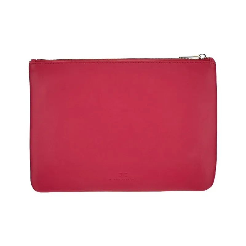 Elisabetta Franchi PU Polyurethane Polyester Clutch Regular Women's Fuchsia-2