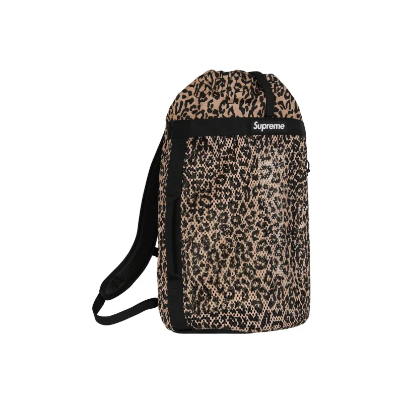 Supreme Nylon Backpack Regular Unisex Leopard Print-2