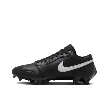 Jordan 1 Low TD Cleat Black White Unisex