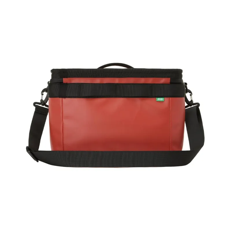 THE NORTH FACE Polyester Shoulder Bag Crossbody Bag Medium Size Unisex Red/Black-1