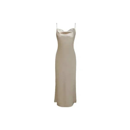 Gyokuu Slip Dresses Women's Champagne