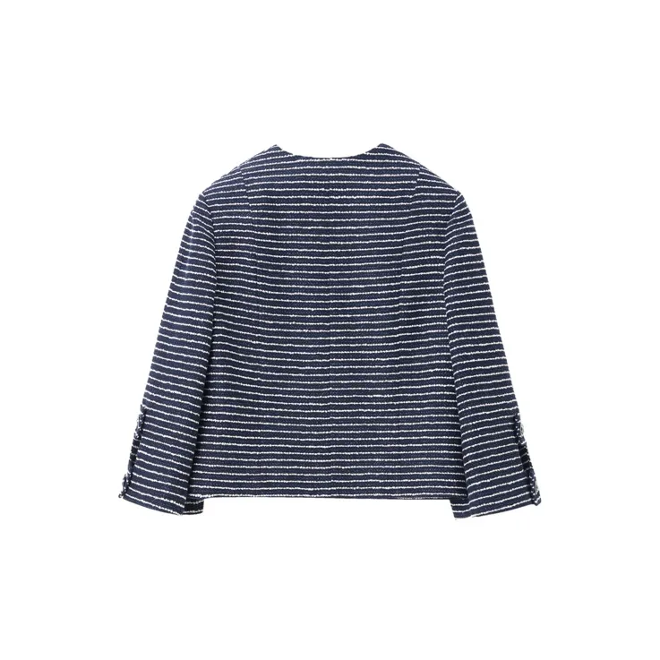 OVV Jackets Women's Navy Blue Stripes 07-1