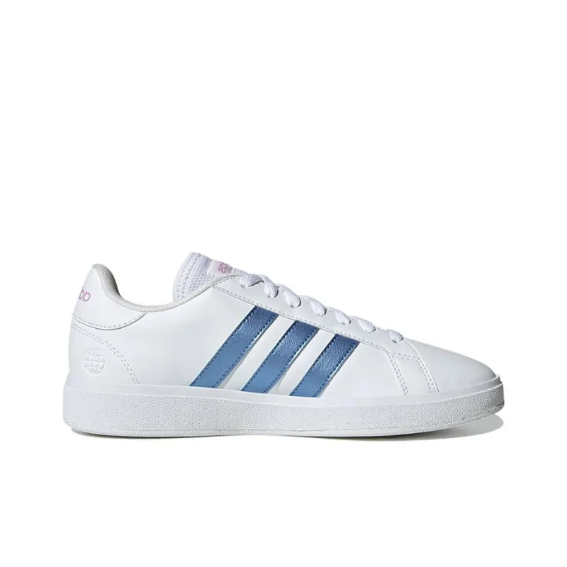Adidas Neo Grand Court 2.0 'White Metallic Blue' Women's-1
