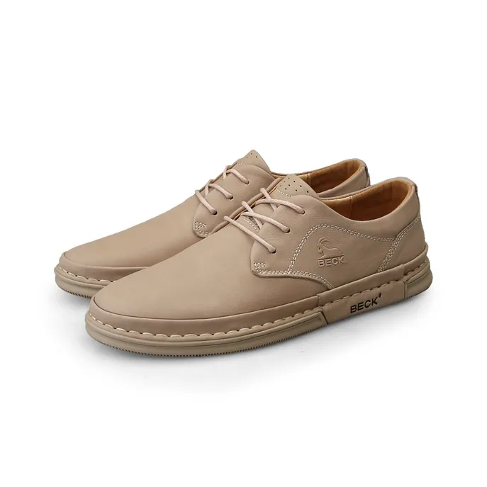 BECK Men's Casual Shoes Men Low Top Sand/Khaki-2