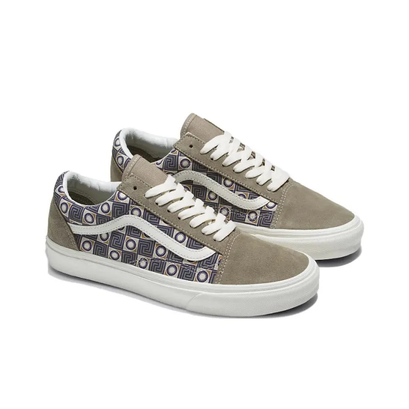 Vans Old Skool Geo Trek 'Olive White'-1