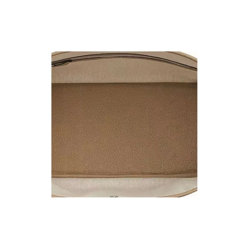 HERMES Garden Party Negonda Leather Handbag Unisex 1C Dusty Earth Tone-3