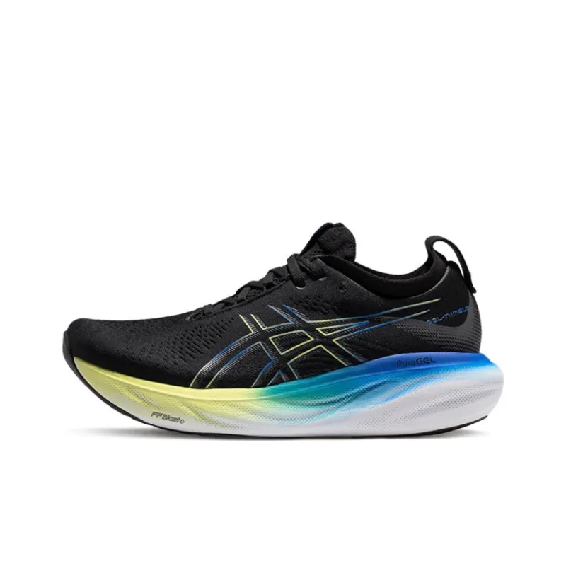 Asics Gel Nimbus 25 Black Glow Yellow-0