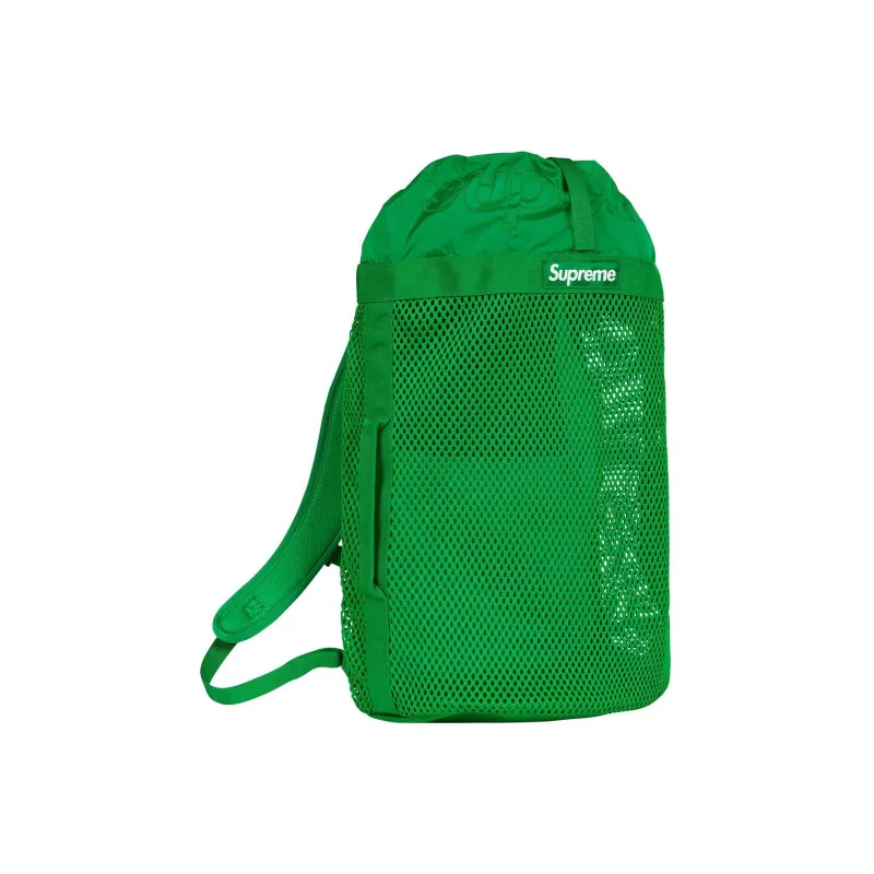 Supreme Polyester Backpack Regular Unisex Green-2