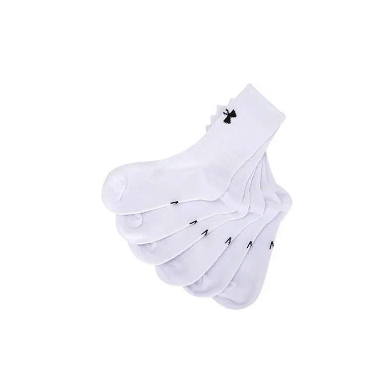 Under Armour Ankle Socks Unisex 3 Pack White-3