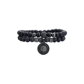 MUSTKOO Obsidian Bracelets Unisex