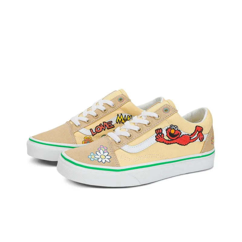 Vans Old Skool Sesame Street Natural 'Yellow Beige'-1