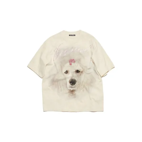 Acne Studios T-Shirts Unisex Off White