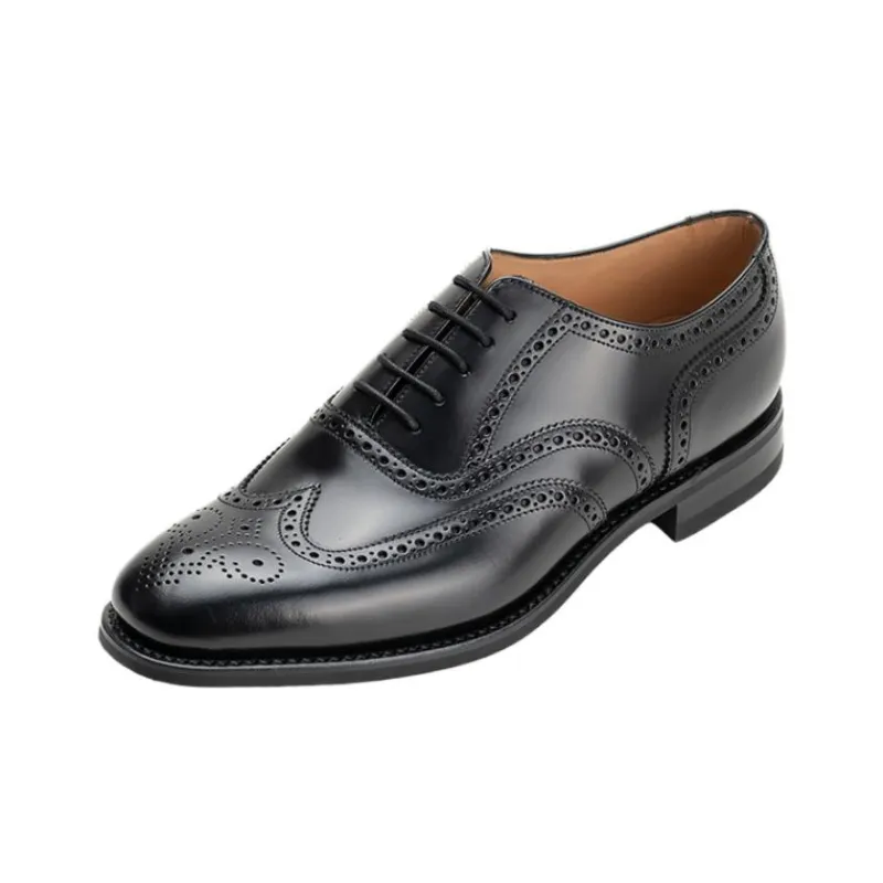 LOAKE Dress Shoes Men Low Top Black-1