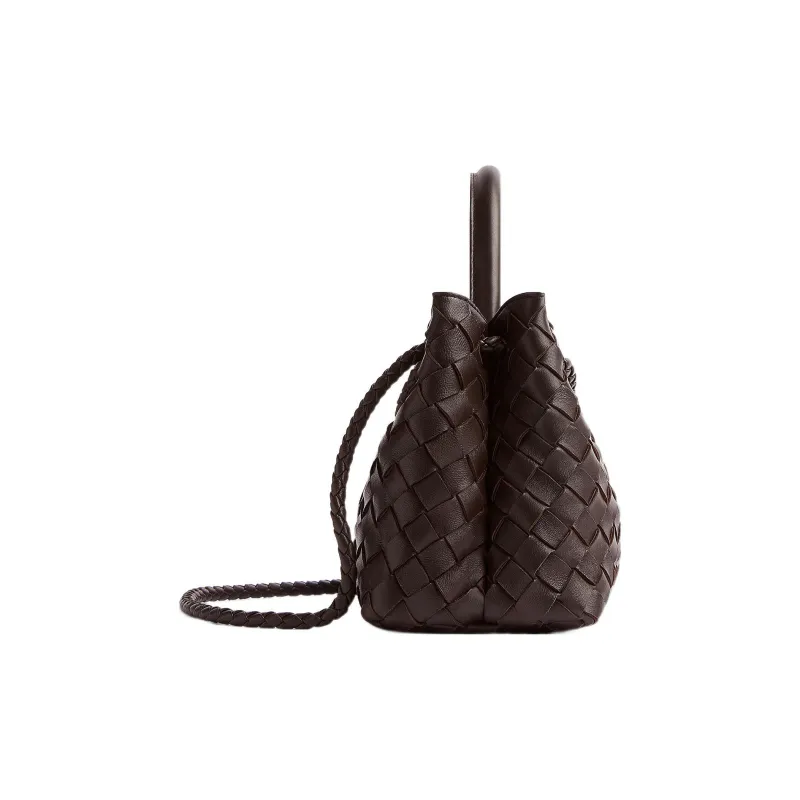 Bottega Veneta Small East/West Andiamo Fondant-1
