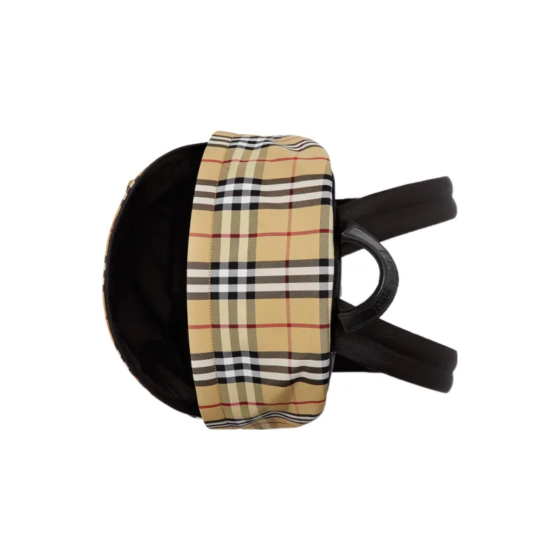 Burberry Check Backpack Archive Beige-3