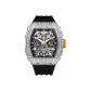 HBR900.2-White Case Black Strap